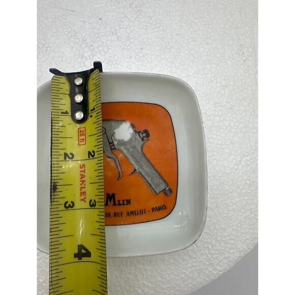 G L Limoges Kre Mlin Amelot Paris Ru France 4" color Orange Le Creuset Fire tray - Picture 7 of 7